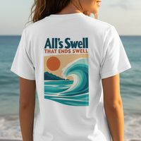 Load image into Gallery viewer, All’s Swell That Ends Swell Surf Shirt