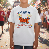 Load image into Gallery viewer, 250 Years Happy 4ths USA Kids Shirt