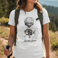 Load image into Gallery viewer, Adventure Awaits Fish Airship Shirt
