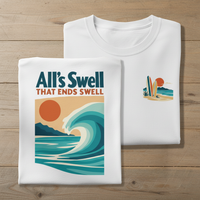 Load image into Gallery viewer, All’s Swell That Ends Swell Surf Shirt