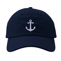Load image into Gallery viewer, Nautical Anchor Coastal Dad Cap