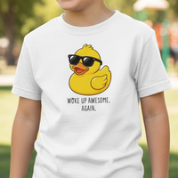 Load image into Gallery viewer, Awesome Duck Kids Shirt