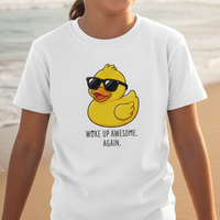 Load image into Gallery viewer, Awesome Duck Kids Shirt