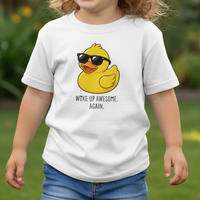 Load image into Gallery viewer, Awesome Duck Toddler Shirt