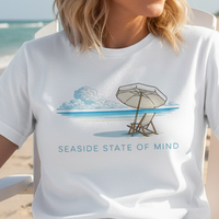 Load image into Gallery viewer, Seaside State of Mind Beach Chair Ocean Shirt