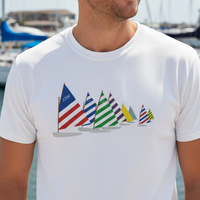 Load image into Gallery viewer, USA 250 Catboat Regatta Shirt