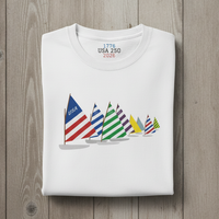 Load image into Gallery viewer, USA 250 Catboat Regatta Shirt