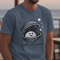 Load image into Gallery viewer, Happy Clam Distressed Beach Tee