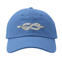 Load image into Gallery viewer, Nautical Figure 8 Knot Sailing Cap