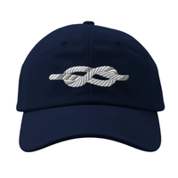 Load image into Gallery viewer, Nautical Figure 8 Knot Sailing Cap