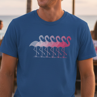 Load image into Gallery viewer, Flamingo Shirt Pink Coastal Minimalist Tee