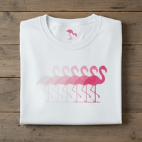 Load image into Gallery viewer, Flamingo Shirt Pink Coastal Minimalist Tee