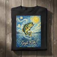 Load image into Gallery viewer, Gogh Fish Bass Fishing Shirt