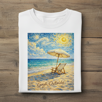 Load image into Gallery viewer, Gogh Outside Coastal Art Beach Shirt