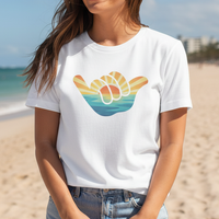 Load image into Gallery viewer, Hang Loose Shirt Sunset Beach Surf Tee