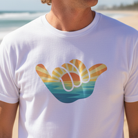 Load image into Gallery viewer, Hang Loose Shirt Sunset Beach Surf Tee