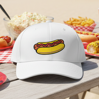 Load image into Gallery viewer, Hot Dog Hat Funny Food Cap