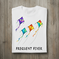 Load image into Gallery viewer, Frequent Flyer Kids Kite Shirt Colorful Summer Tee