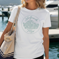 Load image into Gallery viewer, La Grande Mer Ocean Wave Coastal Graphic Tee
