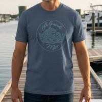 Load image into Gallery viewer, La Grande Mer Ocean Wave Coastal Graphic Tee