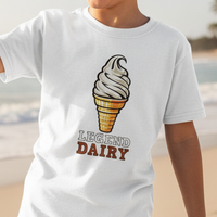 Load image into Gallery viewer, Legend Dairy Kids Ice Cream Shirt