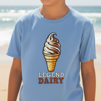 Load image into Gallery viewer, Legend Dairy Kids Ice Cream Shirt