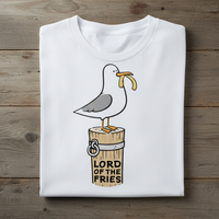 Load image into Gallery viewer, Kids Seagull Shirt Lord of the Fries Funny Beach Tee