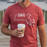 Load image into Gallery viewer, Sail Massachusetts T-Shirt