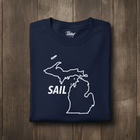 Load image into Gallery viewer, Sail Michigan T-Shirt