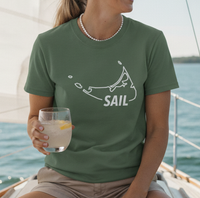 Load image into Gallery viewer, Sail Nantucket Island T-Shirt