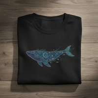 Load image into Gallery viewer, Oh Whale Shirt Coastal Whale Art Tee