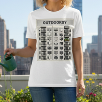 Load image into Gallery viewer, Outdoorsy Shirt Funny Urban Balcony Garden Tee