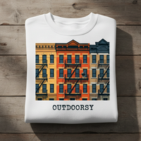 Load image into Gallery viewer, Outdoorsy Shirt Funny City Balcony BBQ Tee