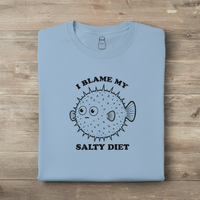 Load image into Gallery viewer, Pufferfish Salty Diet Shirt