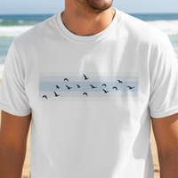 Load image into Gallery viewer, Seagull Flight Minimal Graphic Tee