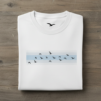 Load image into Gallery viewer, Seagull Flight Minimal Graphic Tee