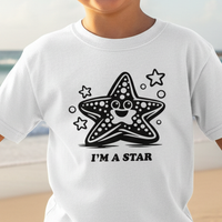 Load image into Gallery viewer, Kids I’m a Star Starfish Shirt