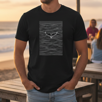 Load image into Gallery viewer, Minimal Whale Tail Shirt