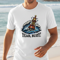 Load image into Gallery viewer, Yeah Buoy Nautical Wave Tee