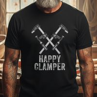 Load image into Gallery viewer, Happy Clamper Woodworker Dad Tool Shirt