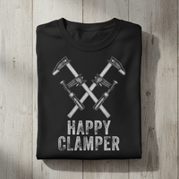 Load image into Gallery viewer, Happy Clamper Woodworker Dad Tool Shirt