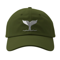 Load image into Gallery viewer, Whale Tail Cap Coastal Embroidered Hat