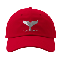 Load image into Gallery viewer, Whale Tail Cap Coastal Embroidered Hat