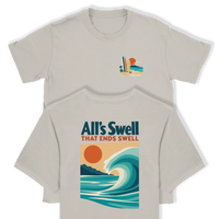 Load image into Gallery viewer, All’s Swell That Ends Swell Surf Shirt
