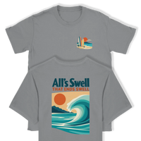 Load image into Gallery viewer, All’s Swell That Ends Swell Surf Shirt