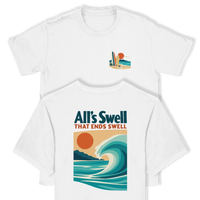 Load image into Gallery viewer, All’s Swell That Ends Swell Surf Shirt